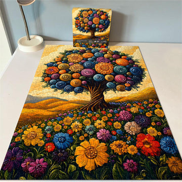 Blühender Baum des Lebens -Puzzles 1000 Stücke
